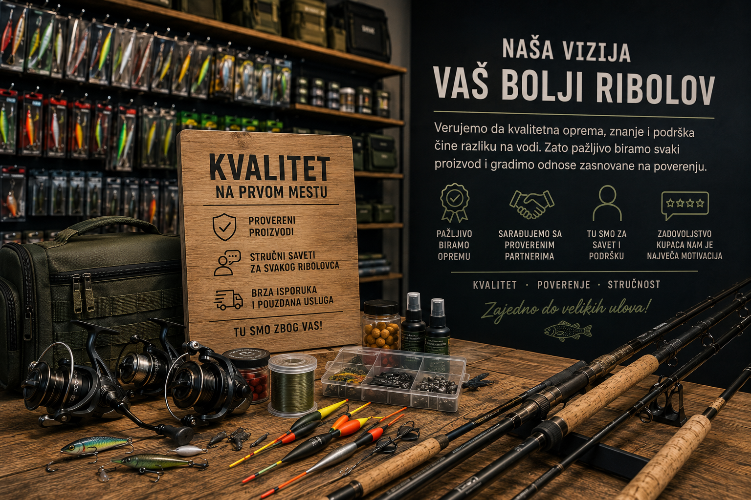 Kako biramo opremu i naše partnere