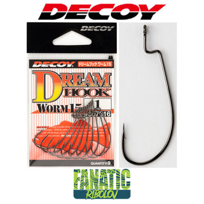 Offset Hook - Decoy - Dream Hook Worms 15