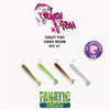 Vibro Worm 2"-50mmCrazy Fish
